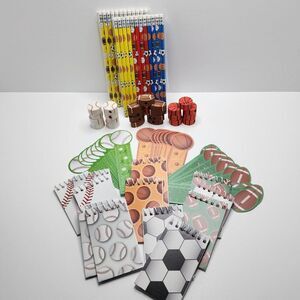 Sports Theme Party Favors | Soccer Basketball Baseball Football Birthday NEW